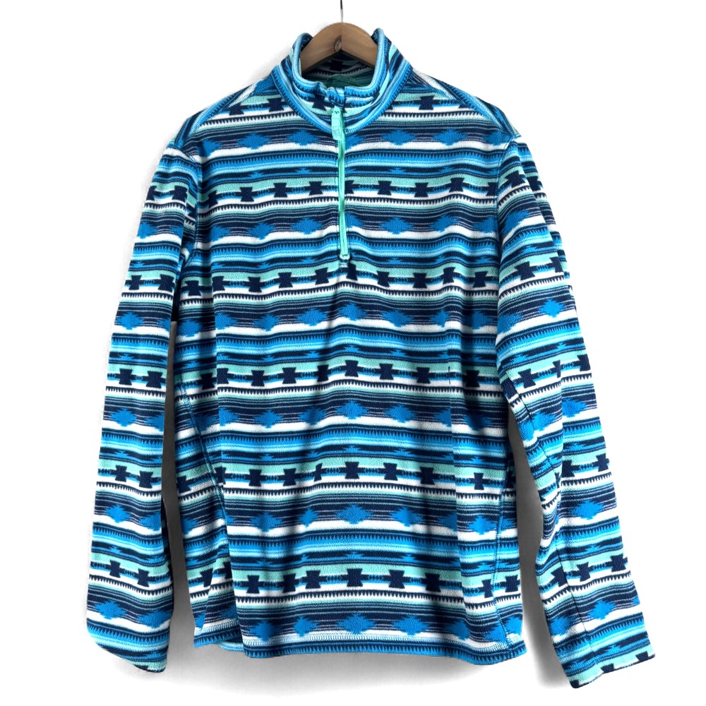 Chubbies Beach Club Mens Aztec Fleece Pullover Jacket Sz M Medium